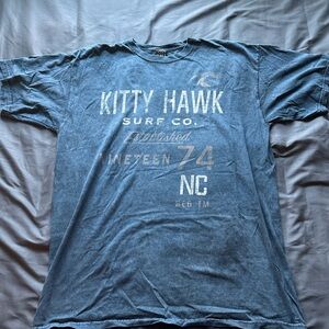 Kitty Hawk Surf Co. Blue Graphic T-Shirt